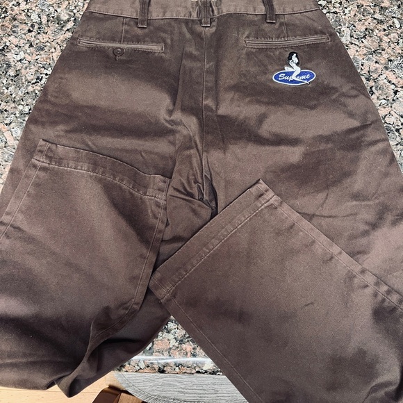 Supreme Dark Brown Cargo Pants for Men chino’s “Pin up” rare 30